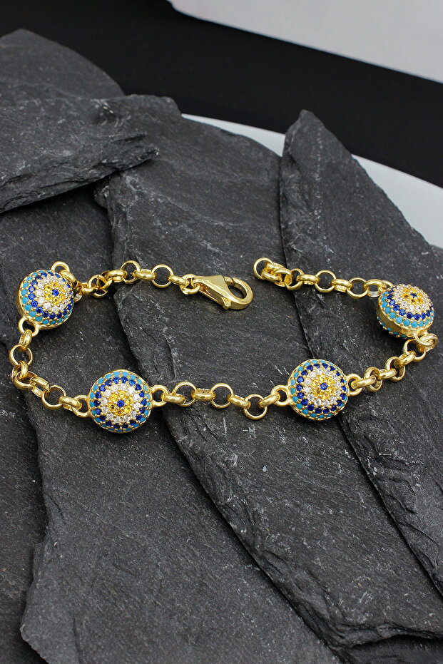 Nazarlı Doc Gümüş Bileklik - 2