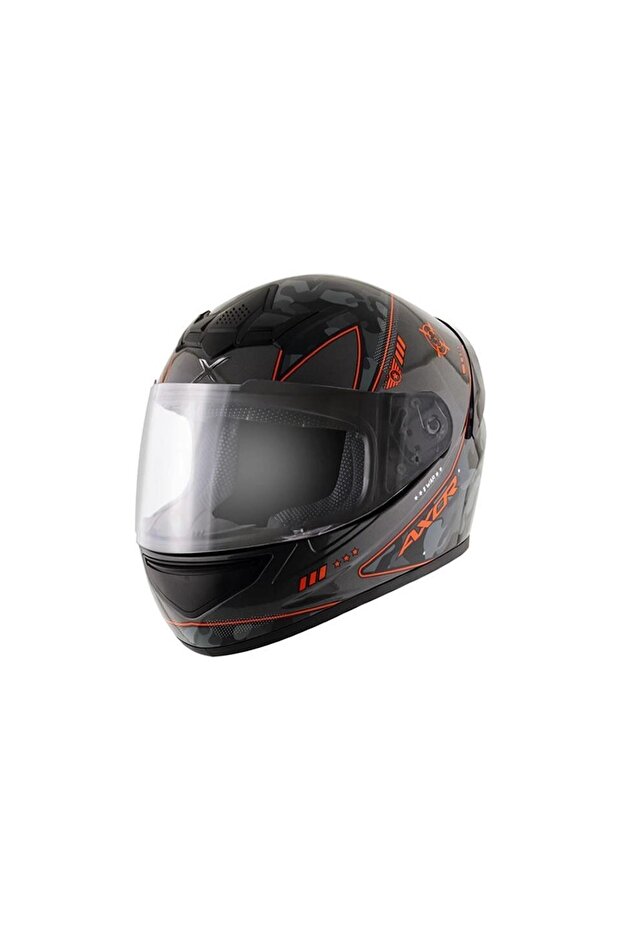 Rage War-e - Athena Grey Orange Kask