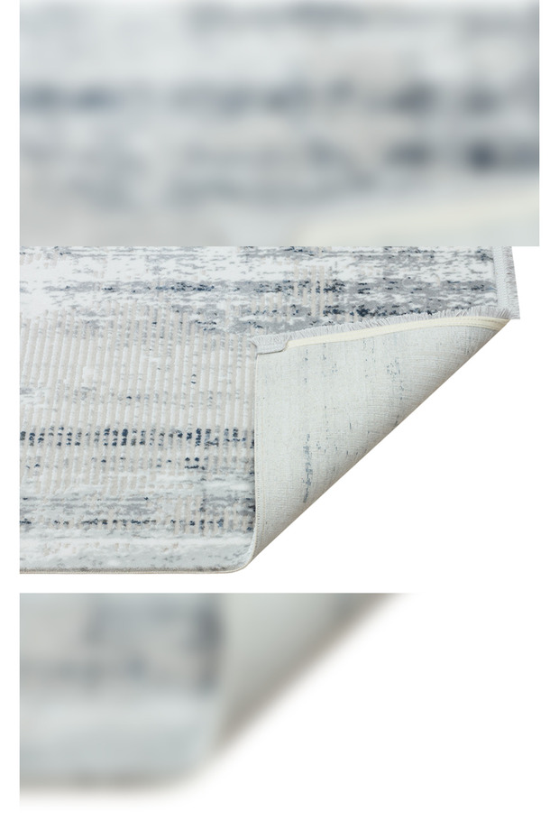 Halı Vivaldi 9711 Mavi Yumuşak Dokulu Akrilik İle Üretilen Kaliteli Makine Dokuması Halı - 4