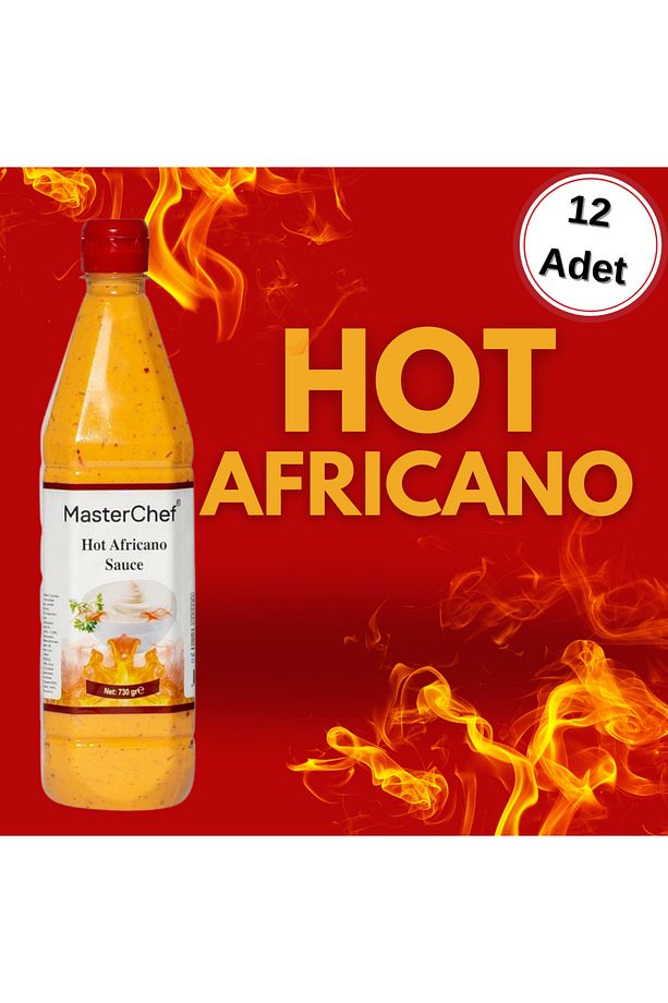 Hot Africano Sos 730 Gr 12 adet - 1