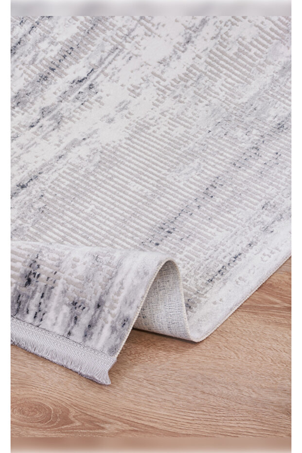 Halı Vivaldi 9711 Mavi Yumuşak Dokulu Akrilik İle Üretilen Kaliteli Makine Dokuması Halı - 5