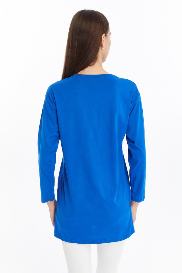 KUŞ BASKILI TUNİK - 8