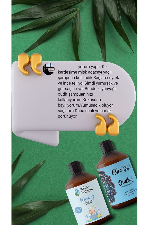 Oudh Yağlı Şampuan (500 mL) - 2