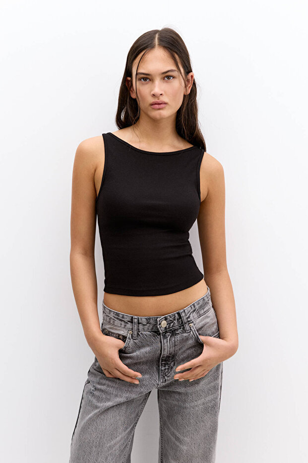 Basic kolsuz top - 2