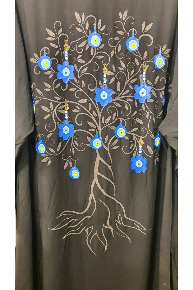 Kimono Ağaç Baskılı - 3