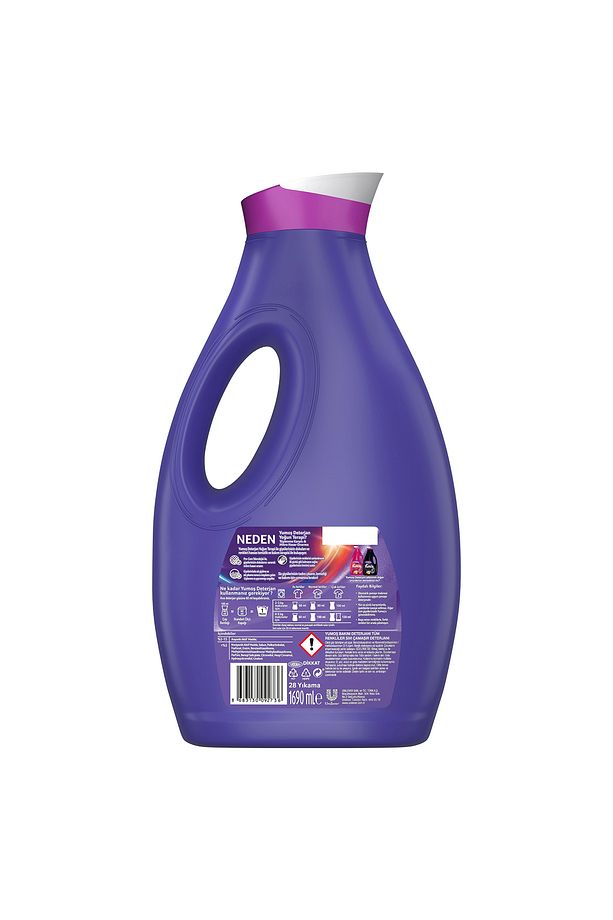 Yumoş Sıvı Deterjan Yoğun Terapi Tüm Renkliler İçin 1690 ml x3 - 9