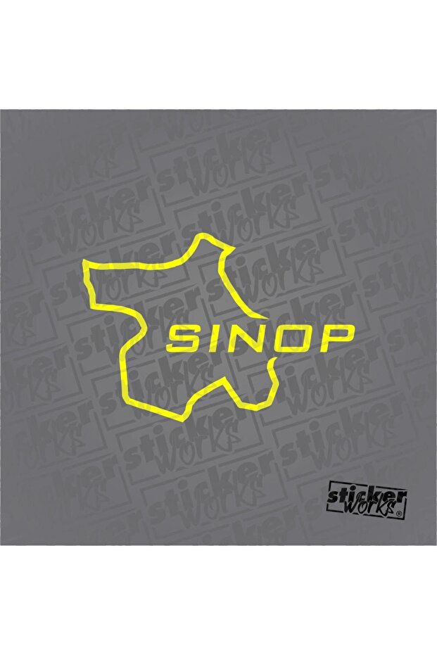 ملصق خريطة سينوب - 1