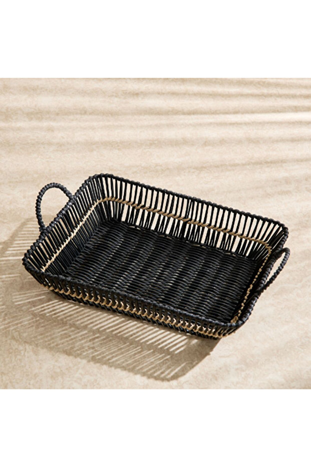 سلة تخزين من خشب الأبنوس - 2