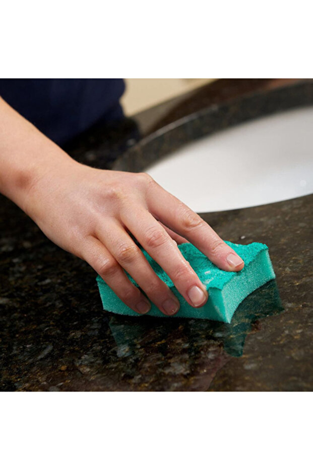 3-Piece Puractive Flexible Sponge Set - 8.5x11.5x2.5 cm - 3