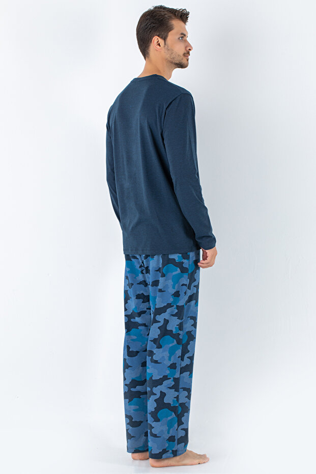 Men's Pajama Set-820 - 4