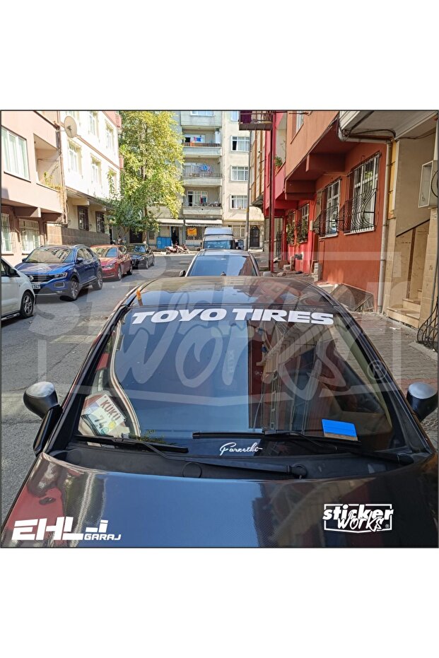 Toyo Tires Ön Cam Sticker - 2