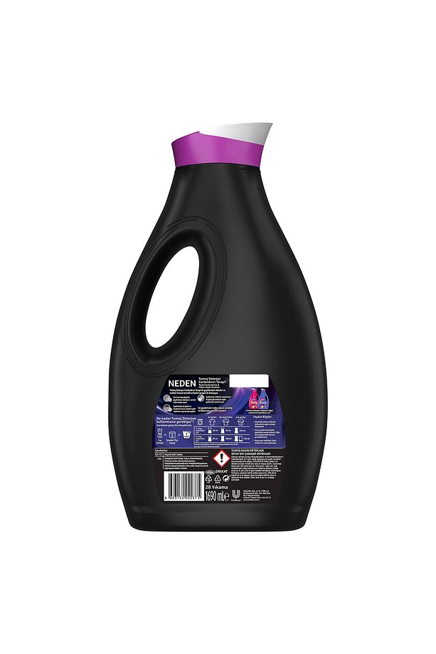Sıvı Bakım Çamaşır Deterjanı Siyah Ve Koyu Renkliler 1690 ml 3 Adet - 8
