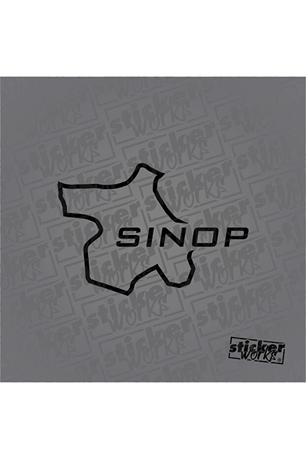 ملصق خريطة سينوب - 1