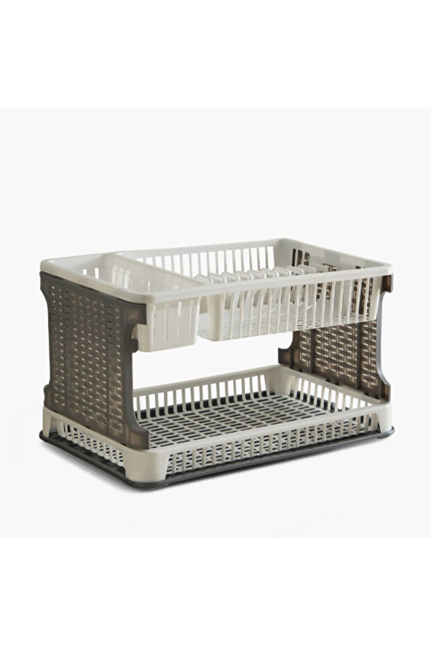 رف أطباق تيتان ذو طبقتين - 6