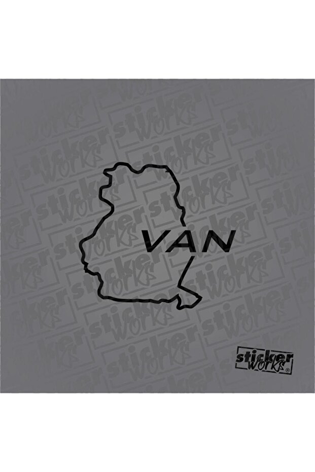 Van Map Sticker - 1