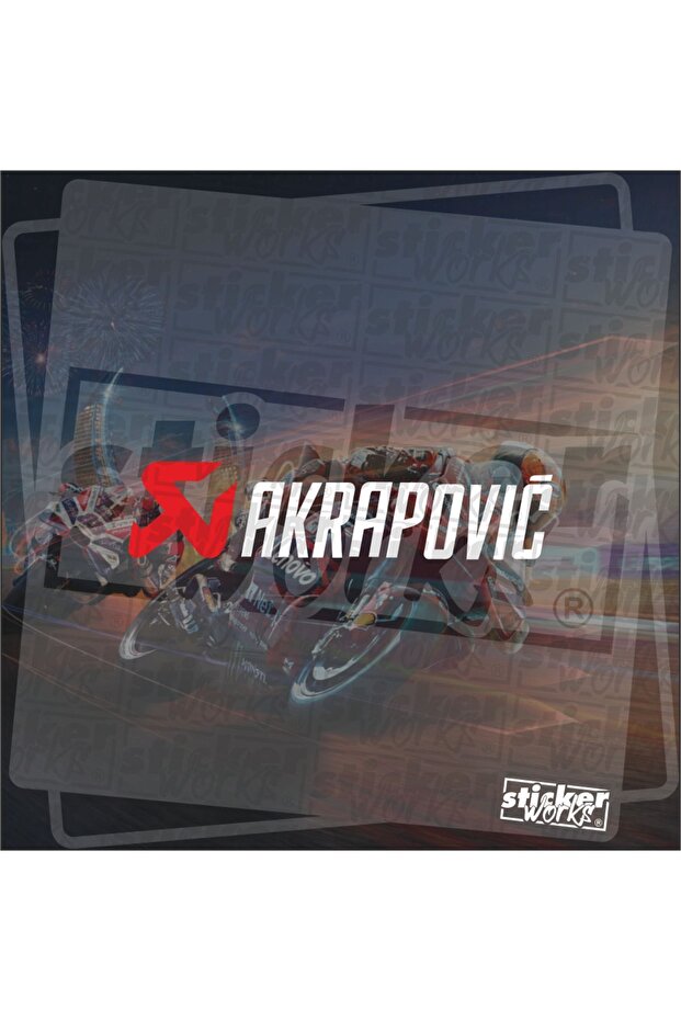 Akrapovic Sticker - 1