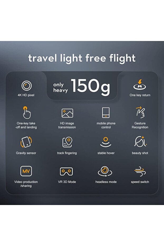 S6S Mini Drone GPS SİYAH - 4