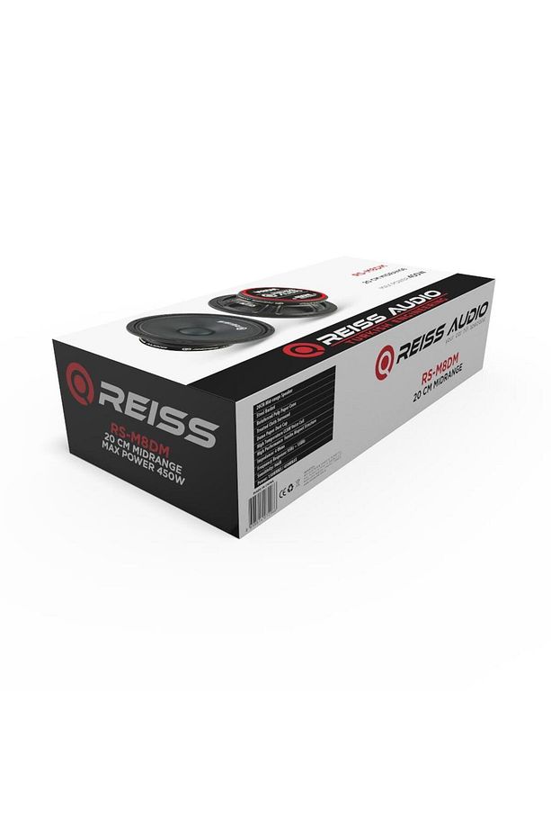 Rs-m8dm 20cm Midrange 450watt Max Power 150 Watt Rms Power (2 Adet ) - 5