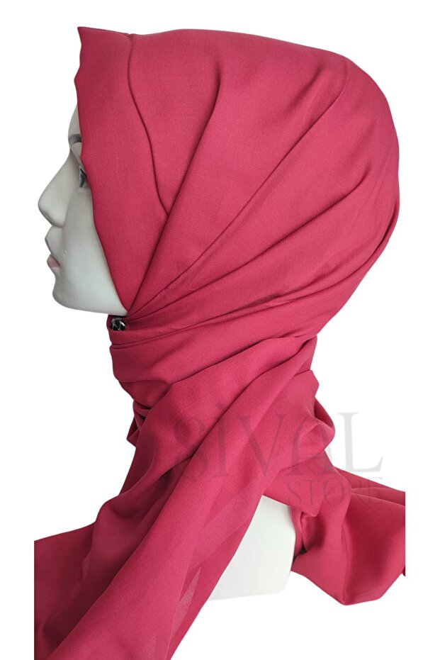 شال كوتان فوشيا 991 - قطع عادي - 1