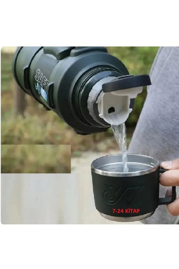 Campmaster Paslanmaz Çelik 2.5 Litre Bardaklı Katmanlı 48 Saat Sıcak Ve Soğuk Tutma Özelliği Ile - 1