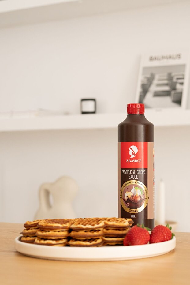 Waffle Sos Sütlü 1 Kg - 3