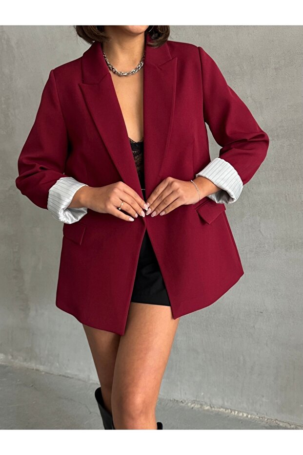 Jachetă cu căptușeală pentru damă - 1