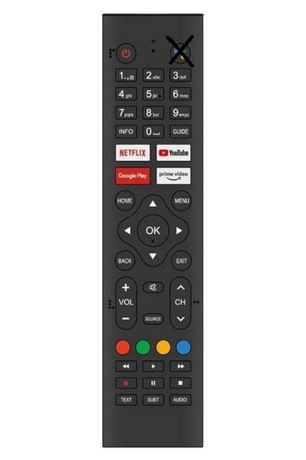 Ax50fmn602/066 Uyumlu Google Tv Kumandası-mikrofonsuz - 2