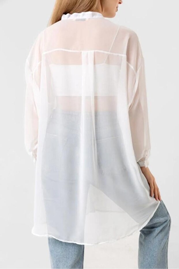 Kadın Tül Gömlek - 2