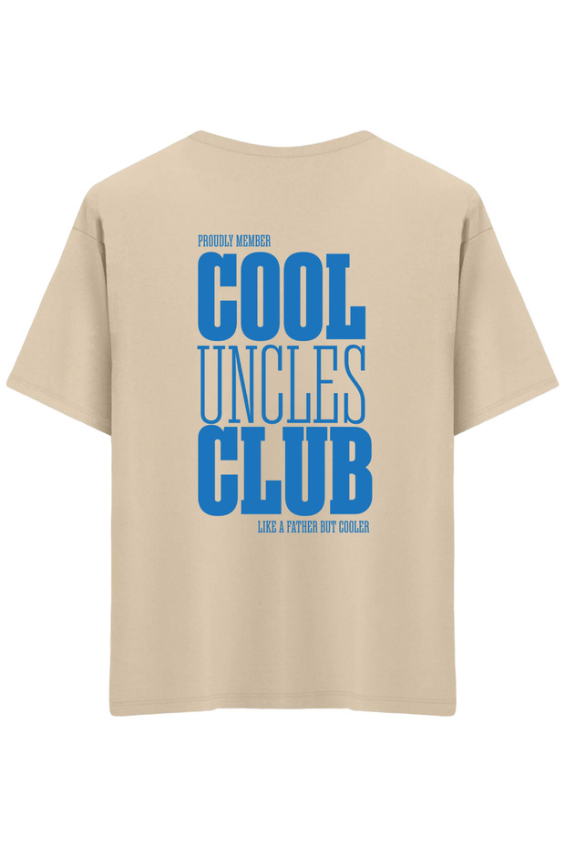 Cool Uncles Club - تي شيرت كبير الحجم