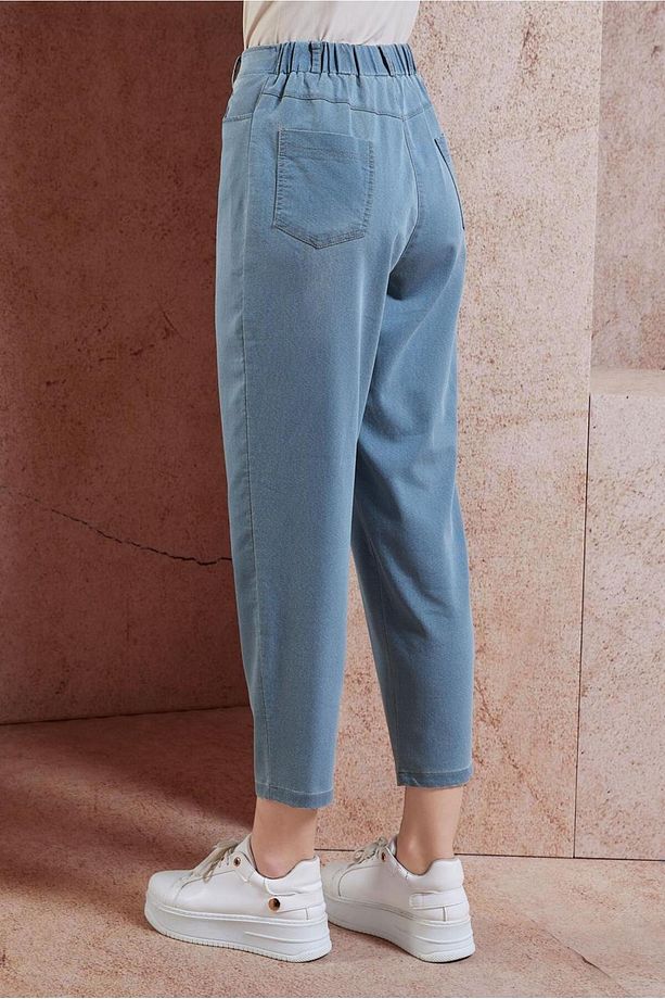 YÜKSEK BEL KOT PANTOLON 70748 - 3