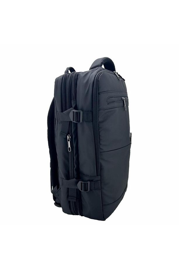 Ççs 51479 Su Geçirmez Laptop ve Evrak Sırt Çantası Siyah - 3