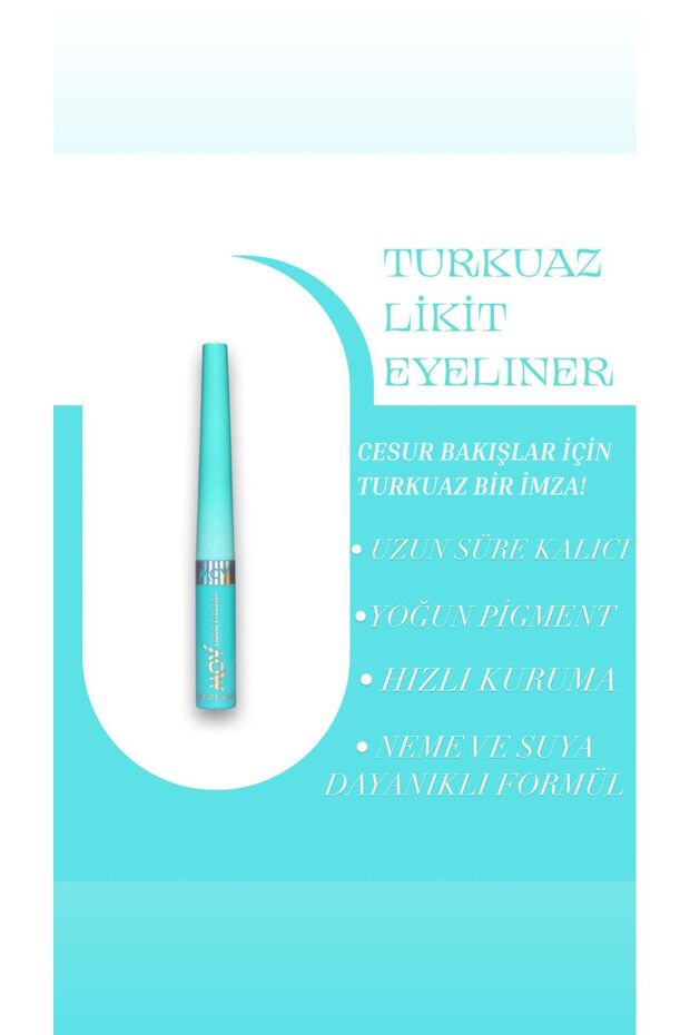 Likit Eyeliner Turkuaz 3.5 gr - 1