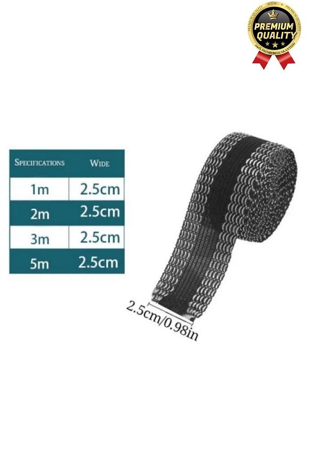 Dayanıklı Polyester Esnek Kendinden Yapışkanlı Pantolon Kumaş Kıvırma Yapıştırma Bandı Şeridi-5 Adet - 7
