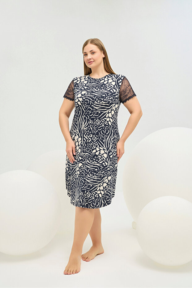 16721 KADIN BIG SIZE GECELİK - 2