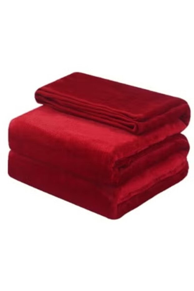 بطانية شتوية خفيفة وناعمة ودافئة بملمس حريري مريح، بطانية سرير مزدوجة 220×240 سم، 2 كجم - 1