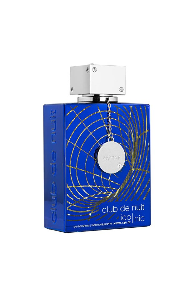 Club De Nuit Iconic Eau De Parfum for Man 200ml Blue, Perfumes for Men, Citrus Fragrance for Him