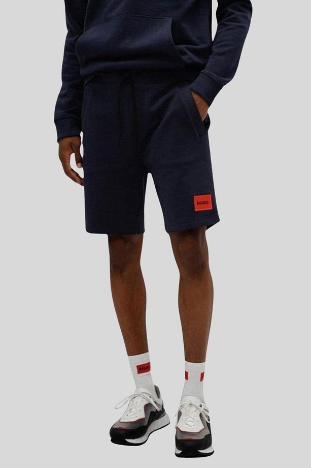 Regular Fit Erkek Bermuda Şort Lacivert - 1