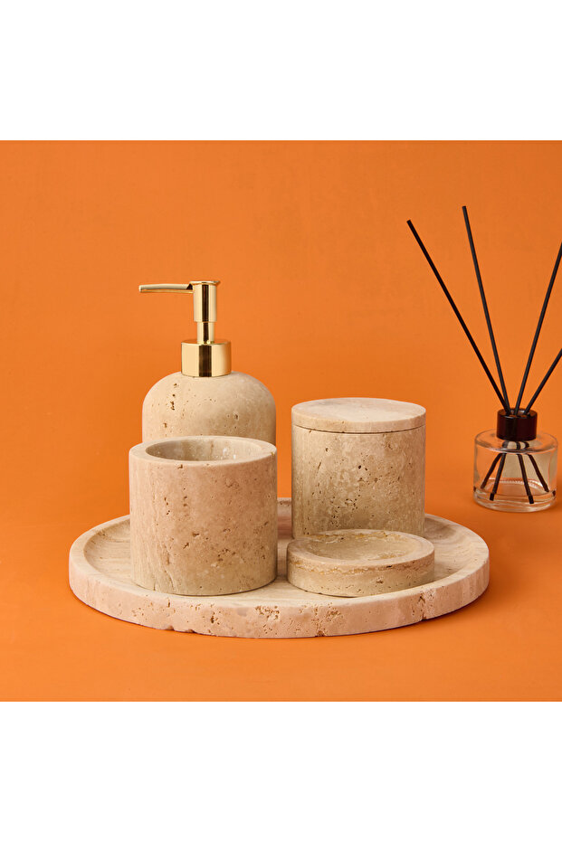 Bath 5'li Banyo Seti - Traverten - 3