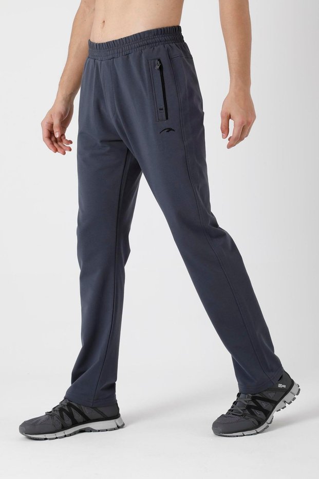Regular Men's Straight Leg Anthracite Sweatpants 12927