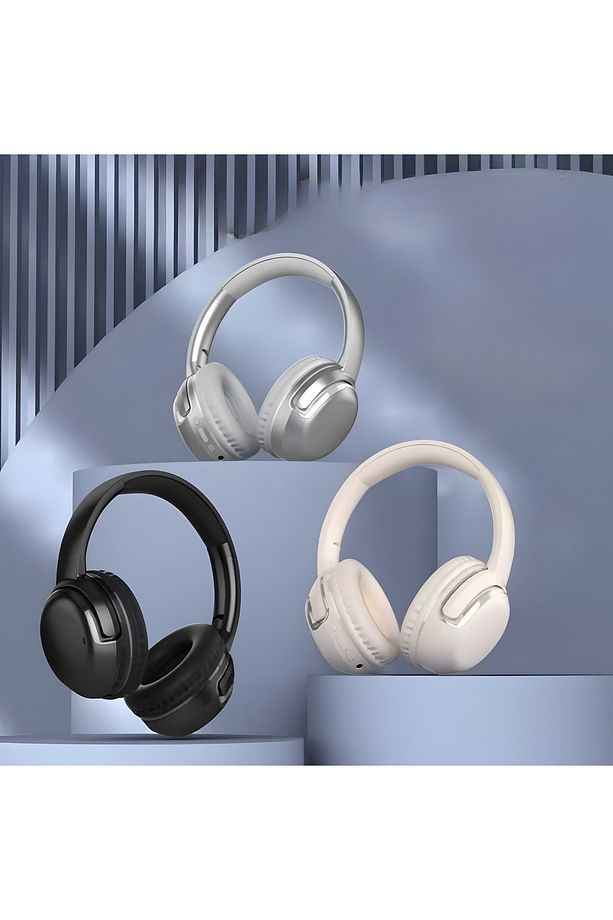 SMY-62 Katlanabilir Kafa Üstü Mikrofonlu Bluetooth Kulaklık 18 Saat Kullanım Bluetooth V5.3 - 2
