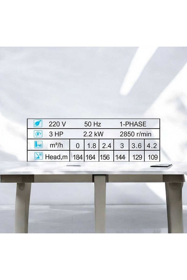 3HP 26 KADEMELİ DALGIÇ POMPA - 4