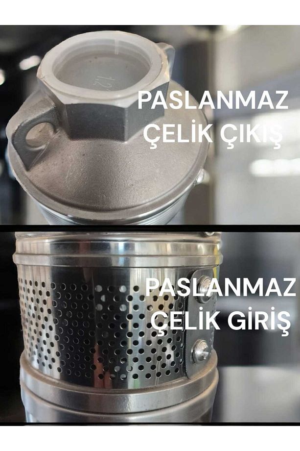 2 HP 18 KADEMELİ DALGIÇ POMPA+70 METRE KABLO+70 METRE CMK İP+70 METRE KANGAL HORTUM+KONTROL KUTUSU - 3