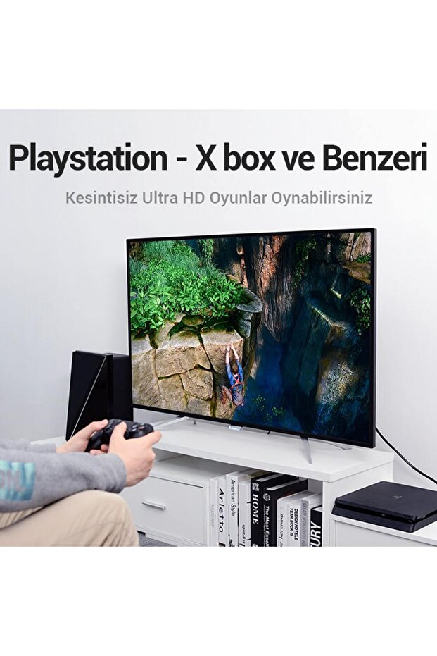 5m Hdmi Kablo Full Hd Görüntü 4k - 6