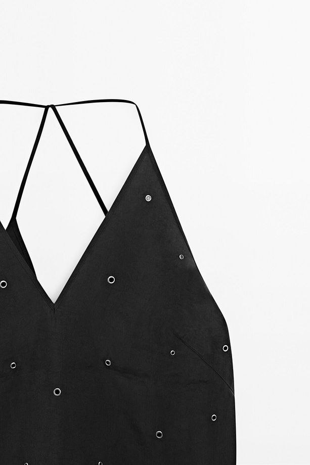 Flowing top with eyelets detail - 7