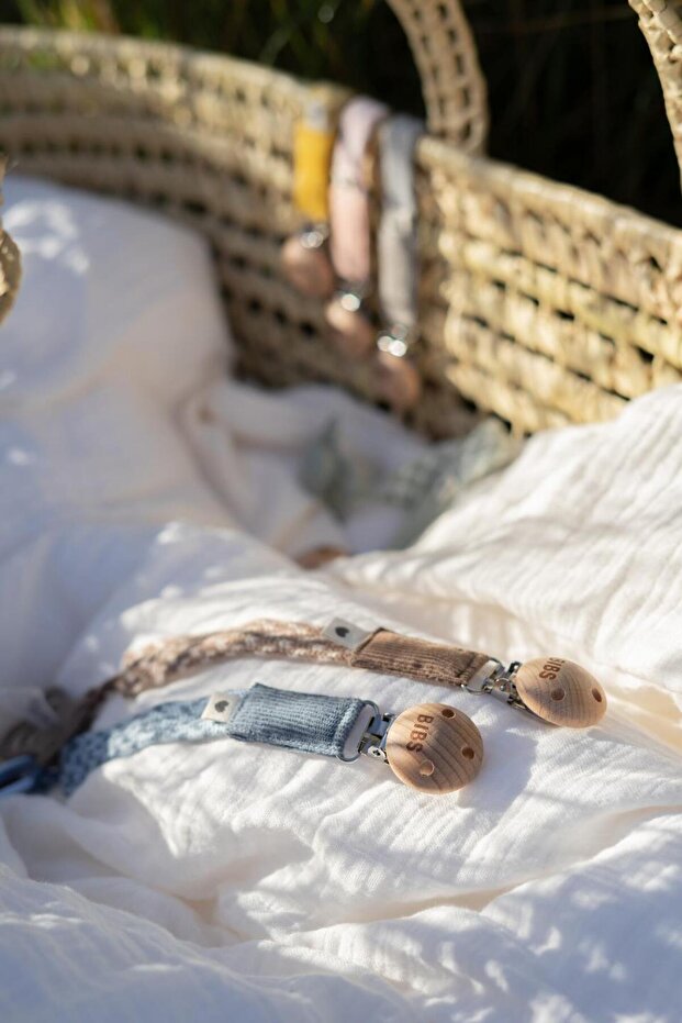 Paci Braid Emzik Askısı - Petrol / Baby Blue - 3