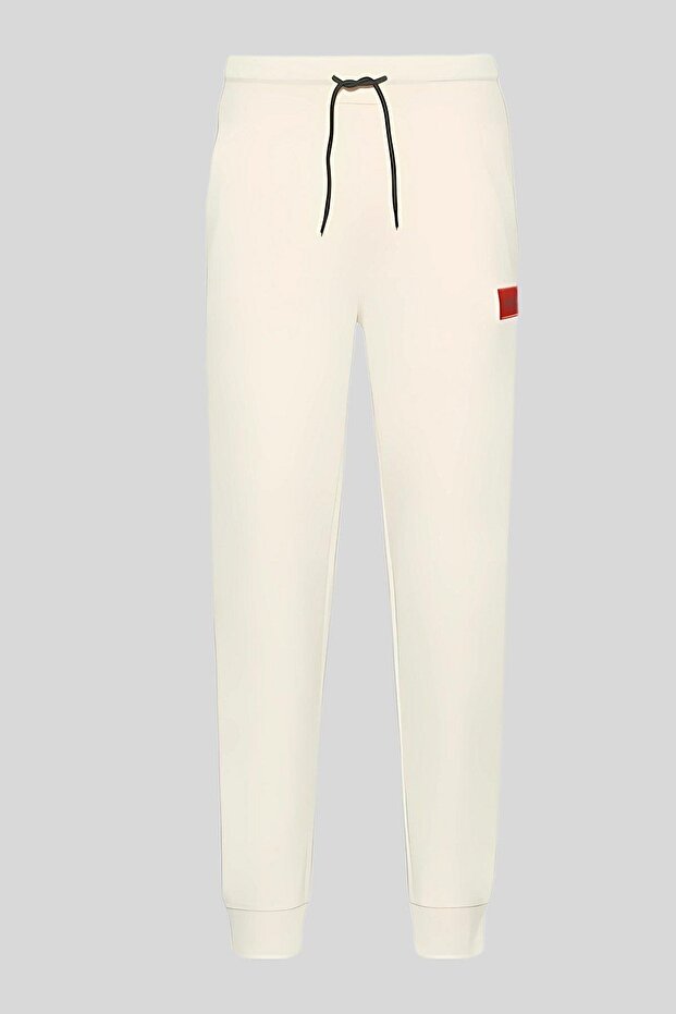 Regular Fit Erkek Spor Pantolon Beyaz - 3
