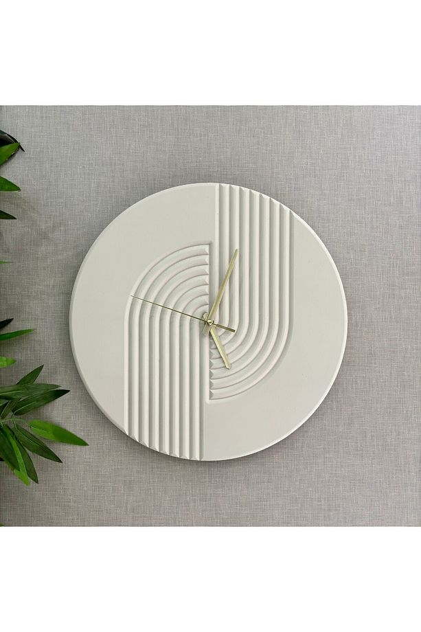 BOHEM, İSKANDİNAV, TASARIM MODEL (Hand Made) 40x40CM DUVAR SAATİ - 1