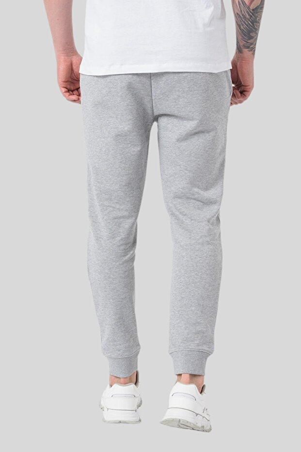 Regular Fit Erkek Spor Pantolon Gri - 4