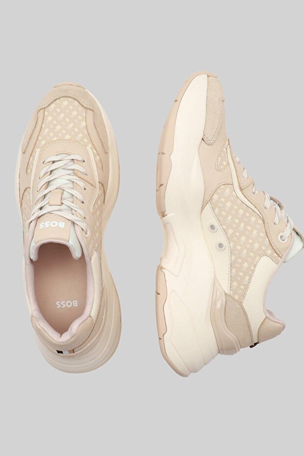 Noa Chunky Kadın Sneaker Bej - 4