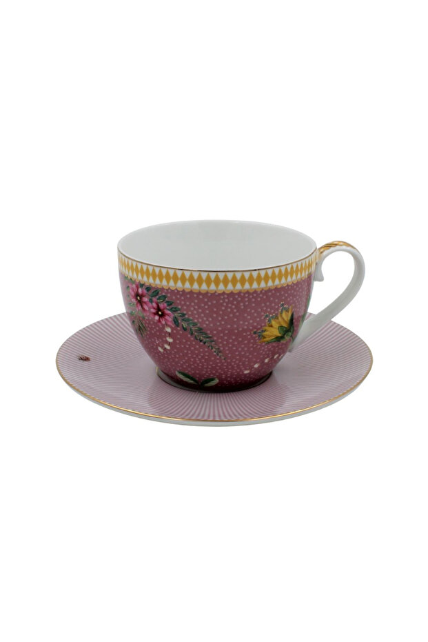 Set of 2 cups with saucers, Pip Studio, La Majorelle collection - 2